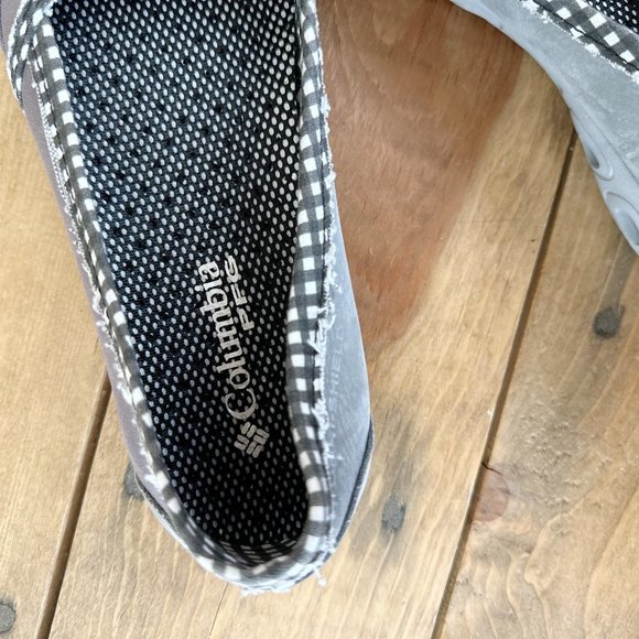 Columbia PFG Womens Shoes Gray Ballet Style Fishing 7‎ - Picture 4 of 8